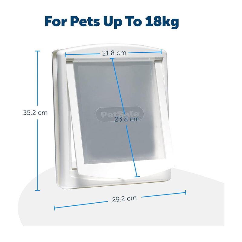 PetSafe Staywell Original 2 Way Pet Door Medium White