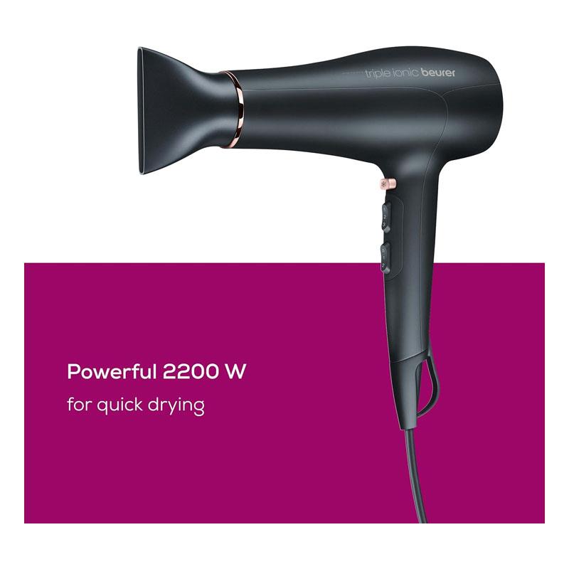 Beurer Style Pro Triple Ionic Hair Dryer 2200W - Black Secondary image