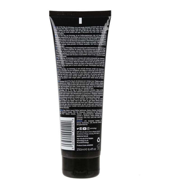 Animology Hair Of The Dog Anti Tangle Dog Shampoo 250ml