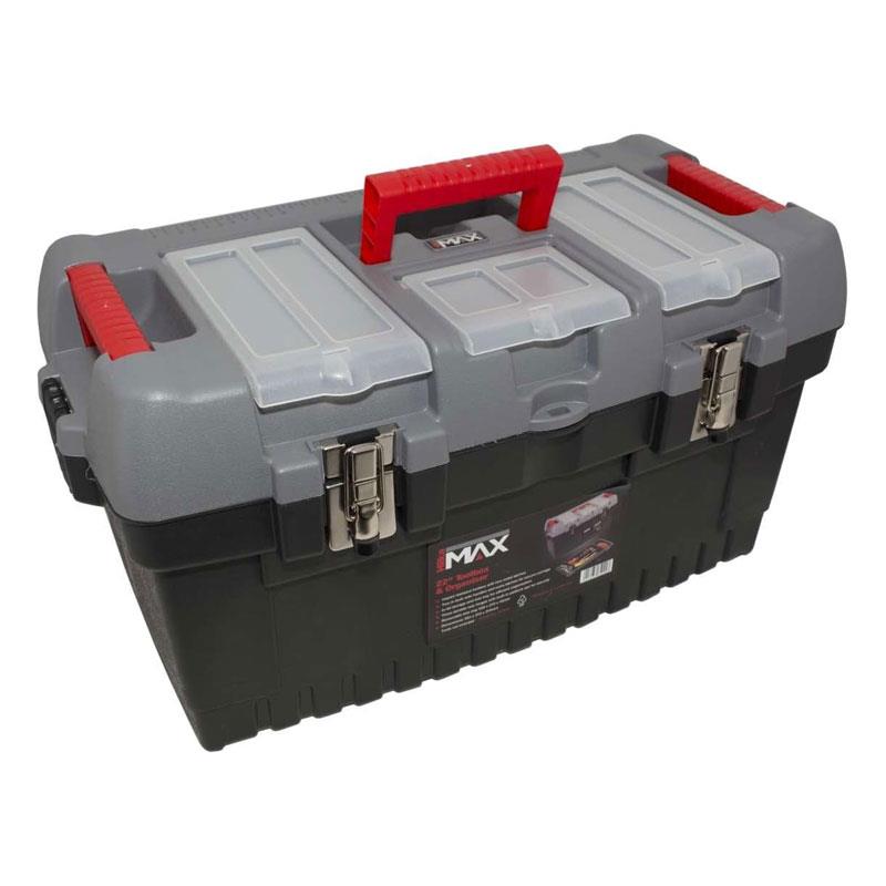 Hilka Max 22 Inch Toolbox & Organiser - Black/Grey Main image