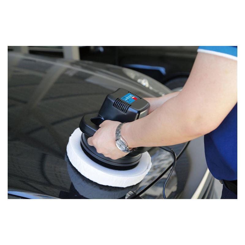 Hilka Twin Handled Orbital Car Polisher - Black