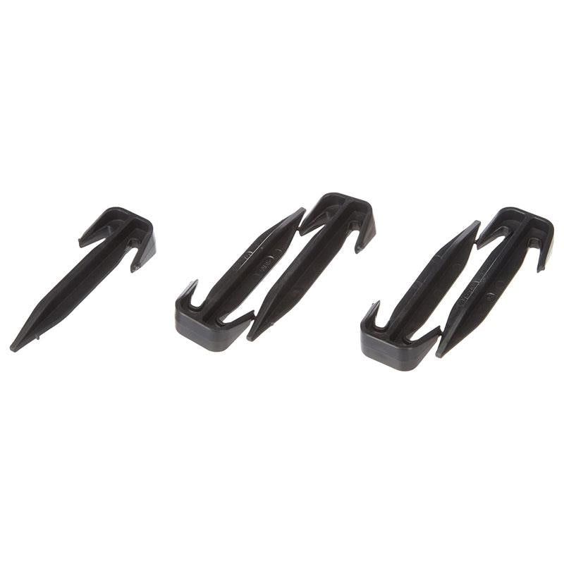 Bosch Green Boundary Wire Fixing Pegs 20 Pieces - Black