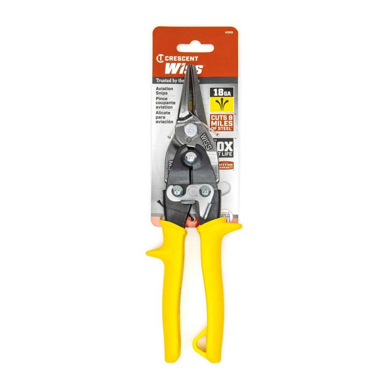 Wiss M-3R Metalmaster Compound Snips Straight Or Curves 248mm