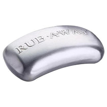 KitchenCraft MasterClass Odour-Eliminating Rub-A-Way Bar Stainless Steel - Silver