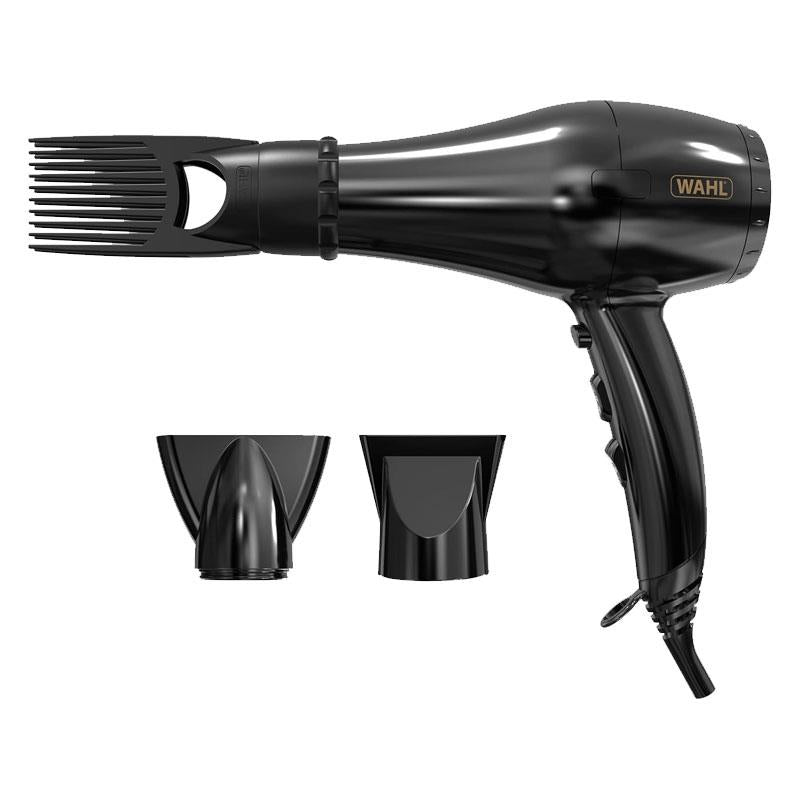 Wahl PowerPik 3000 Hair Dryer 3 Heat And 2 Speed Settings 3 Different Attachments 1800W Black Main image