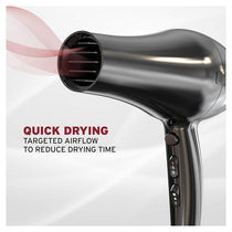 Wahl PowerPik 3000 Hair Dryer 3 Heat And 2 Speed Settings 3 Different Attachments 1800W Black