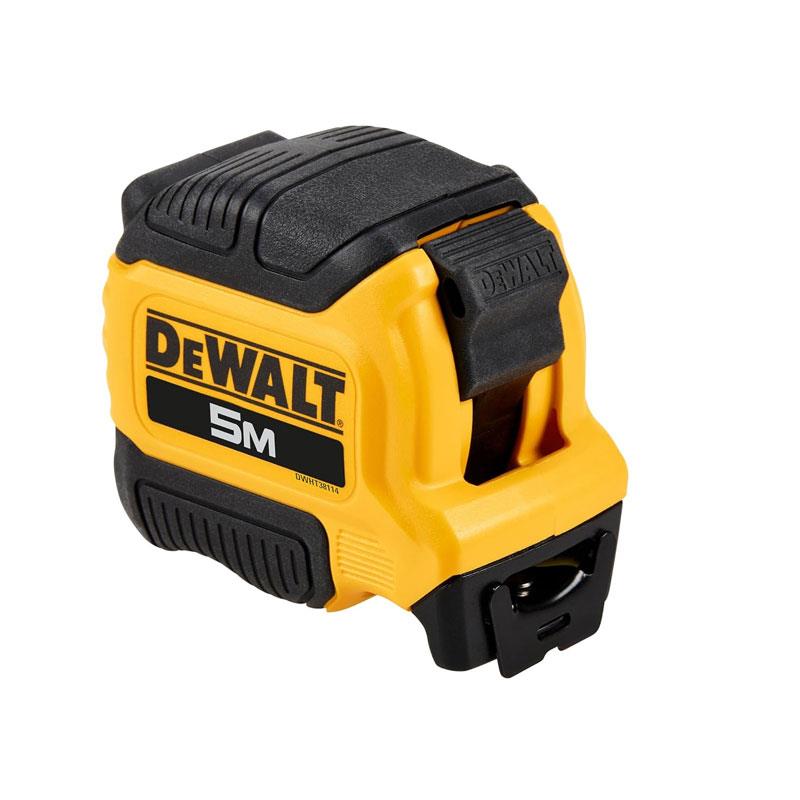 Dewalt Compact Series Tape Measure 5m Black And Yellow