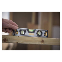 Stanley FatMax XTHT0-42495 Torpedo Pro Aluminium Spirit Level 23cm Black