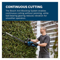 Bosch GHE 18V-50 Professional 18V Cordless Hedgecutter Body Only - Blue