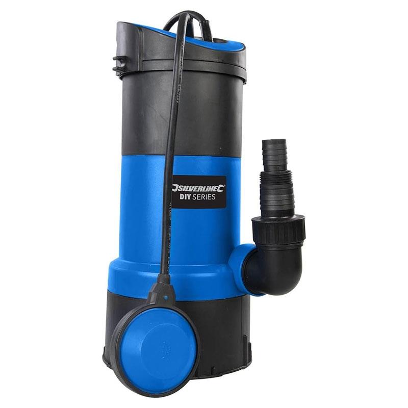 Silverline DIY Clean And Dirty Water Pump 750W Blue