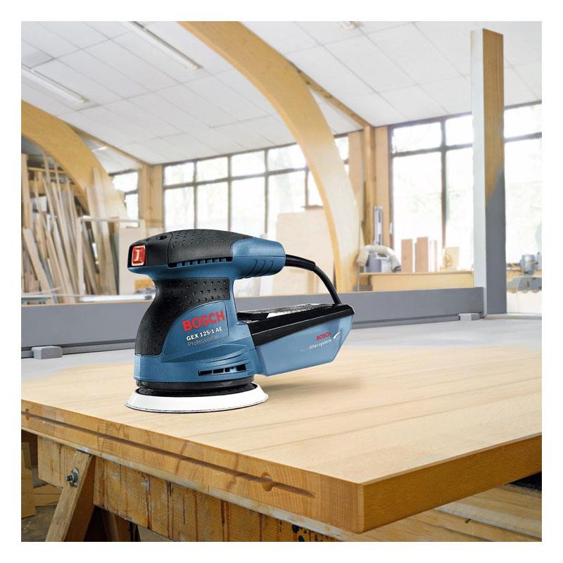 Bosch Professional GEX 125-1 AE Corded Random Orbit Sander 125mm 240V