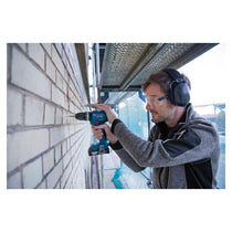 Bosch Professional GSB 18V-45 18V Cordless Impact Drill Driver 2 X GBA 2.0Ah Batteries Charger L-BOXX Blue