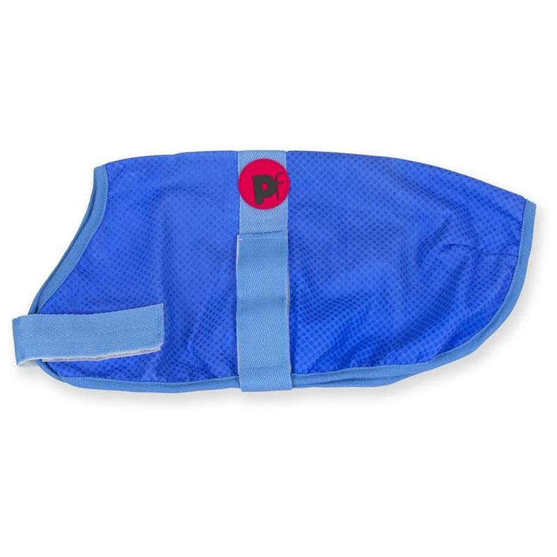 Petface Cooling Cool Summer Dog Coat 30cm Blue Main image