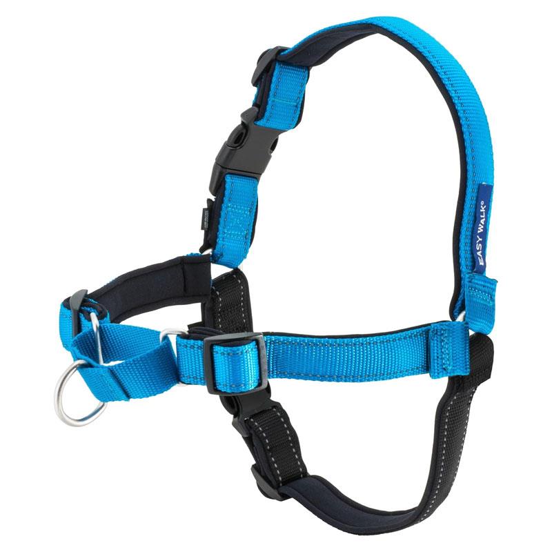 PetSafe Easy Walk Deluxe Harness For Dogs 1.8m Lead Large Ocean Blue Main image