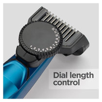 BaByliss Men Japanese Steel Stubble And Beard Trimmer Blue