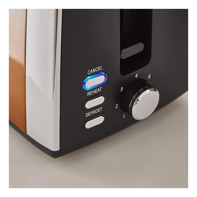 Tower Infinity Ombre 2 Slice Toaster 900W Copper