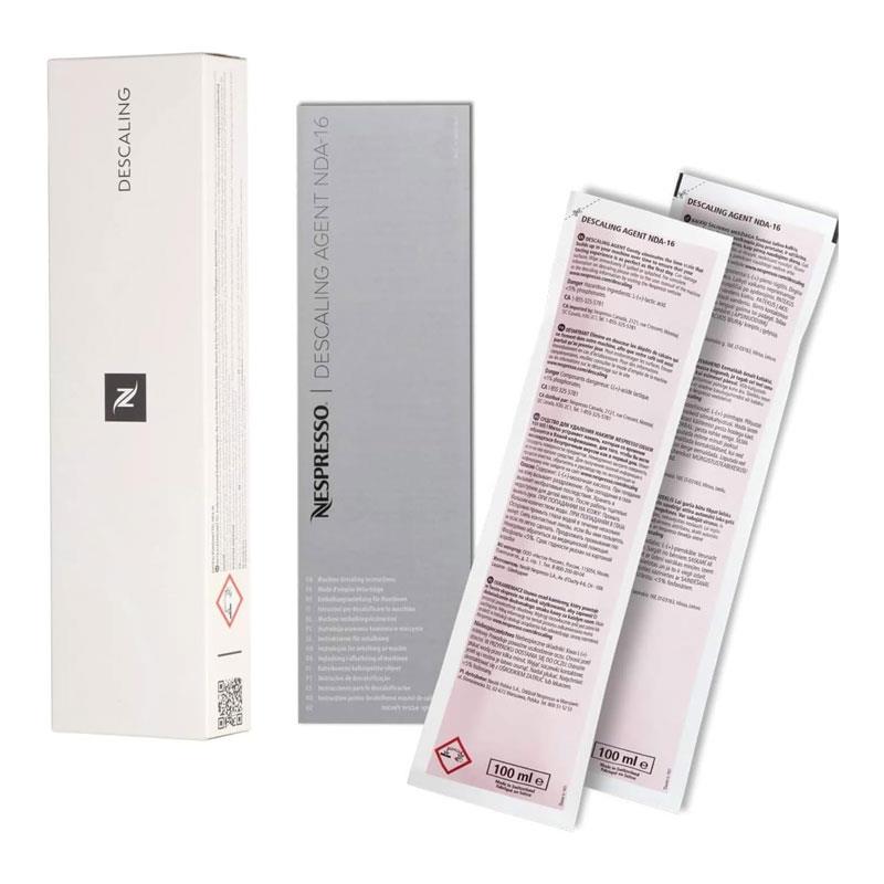 Nespresso Descaling Kit 2 Sachets All Nespresso Machines Removes Limescale & Keeps Your Machine Clean Main image