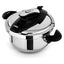 Tower One-Touch Ultima Pressure Cooker 4 Litre Detachable 60 Minute Timer Stainless Steel Silver