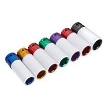 Blue Spot Tools 1/2 Inch Alloy Wheel Impact Sockets (17-27mm) 7 Piece