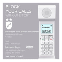 Alcatel Epure Premium Cordless Phone With Answer Machine White