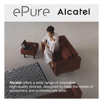 Alcatel Epure Premium Cordless Phone With Answer Machine White