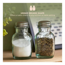 Tower Natural Life Salt And Pepper Shaker Set Crafted With Recycled And Sustainable Materials