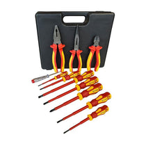 Hilka Tools VDE Screwdriver And Plier Set 11 Piece