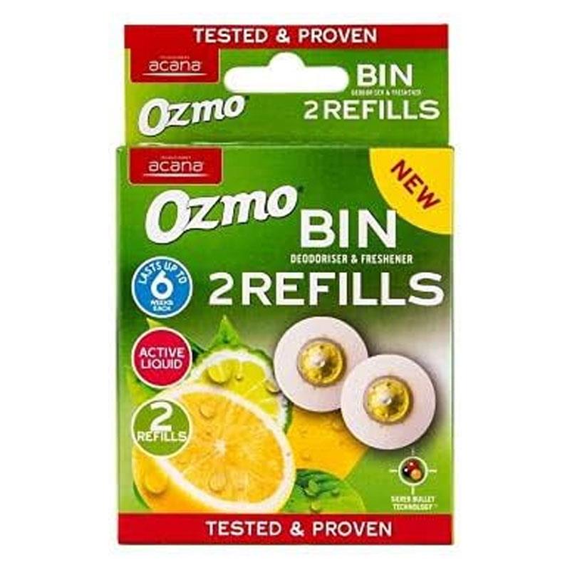 Ozmo Bin Deodoriser & Freshener Refill 2 Pack