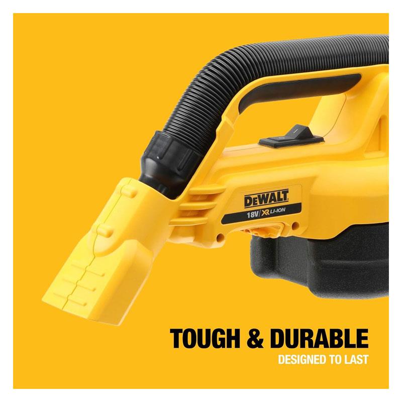 Dewalt 18V XR Cordless Wet & Dry Handheld Vacuum Cleaner - Bare Unit