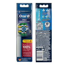 Oral-B Pro Deep Cleaning Replacement Electric Toothbrush Heads 6 Pack White