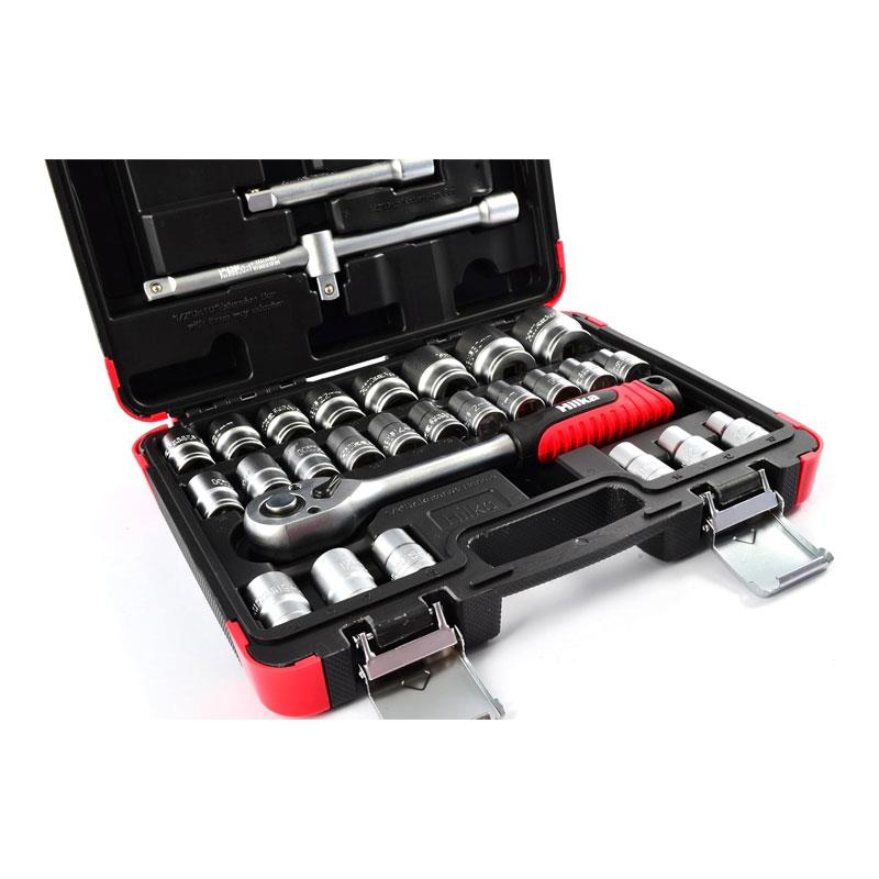Hilka Tools 1/2 Inch Drive Socket Set 32 Piece