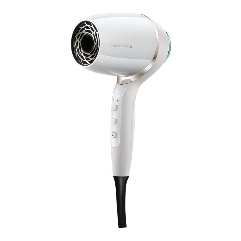 Remington Hydraluxe Pro Hair Dryer 2200W 3 Heat/2 Speed Settings White