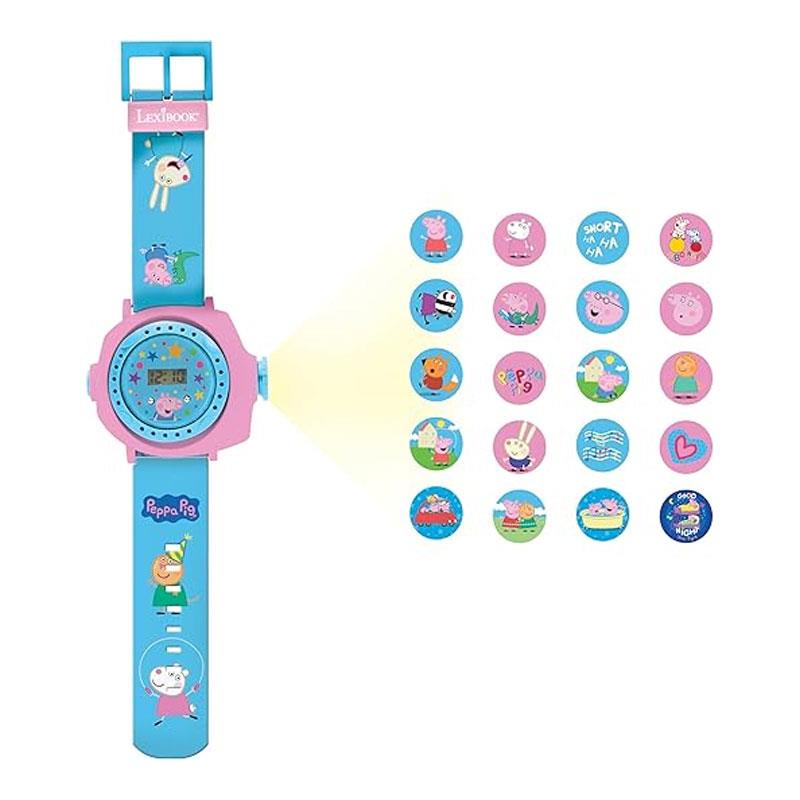 Lexibook Peppa Pig Children's Projection Watch With 20 Images Multicolour