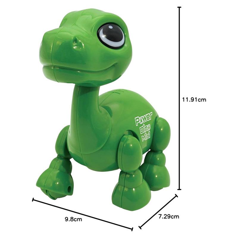 Lexibook Power Dinosaur Mini Robot With Sounds Music Light Effects Voice Repeat Sound Reaction - Green Secondary image