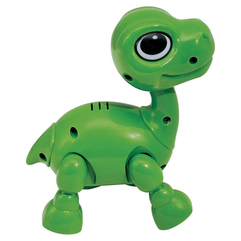 Lexibook Power Dinosaur Mini Robot With Sounds Music Light Effects Voice Repeat Sound Reaction - Green