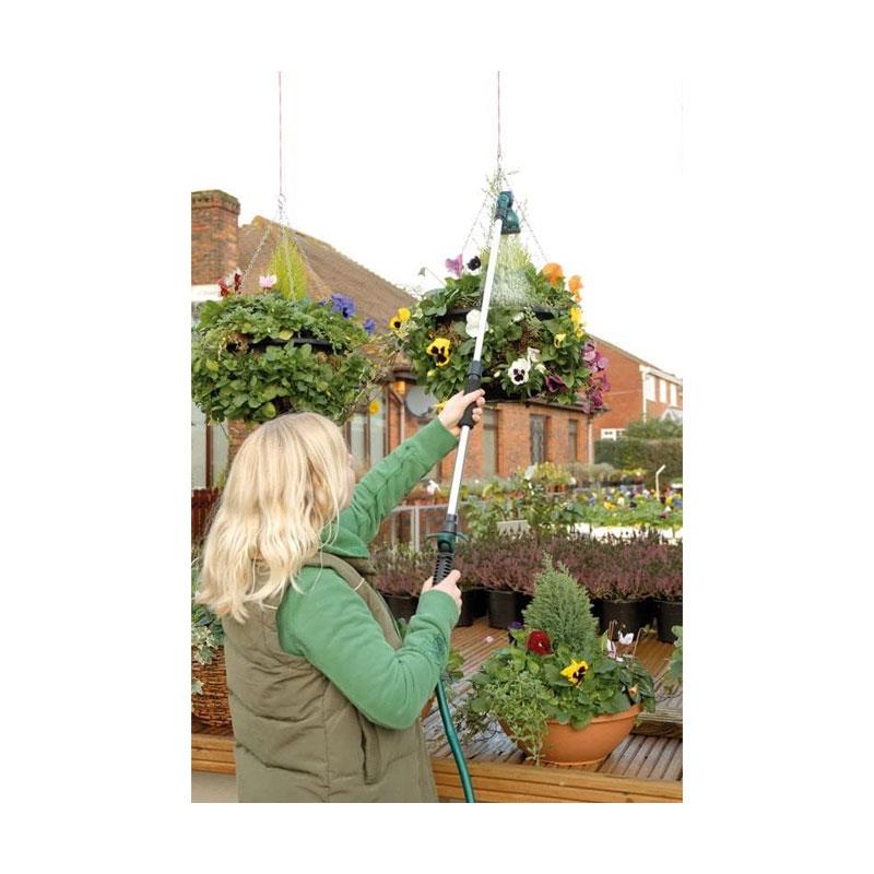 Draper Garden Watering Extendable Shower Lance 900-1300mm Extends Multicolour