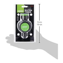 Draper Mechanical Water Timer Single Outlet 10.7x6.5x19.5 cm Black
