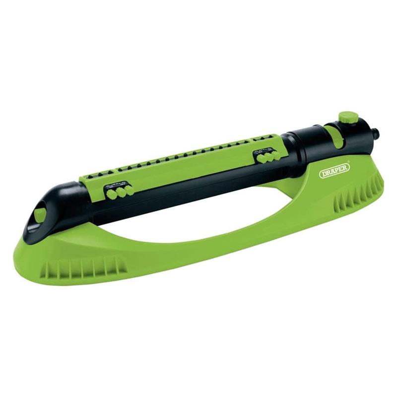 Draper Oscillating Lawn Sprinkler Outdoor Garden Watering 15-21 Jets Main image