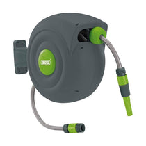 Draper Retractable Garden Hose Reel 20m Multicolour