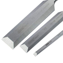 Draper Expert Soft Grip Pound Thru Bevel Edge Wood Chisel Set 140mm 6 Piece