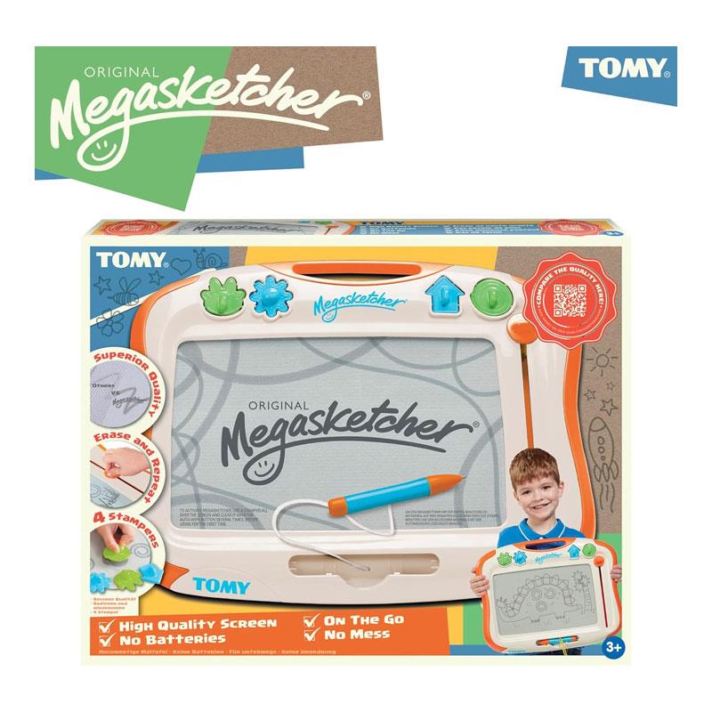 Tomy Megasketcher Classique Drawing Board With Eraser - Multicolour Secondary image
