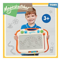 Tomy Megasketcher Classique Drawing Board With Eraser - Multicolour
