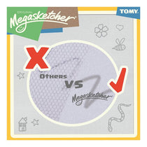 Tomy Megasketcher Classique Drawing Board With Eraser - Multicolour