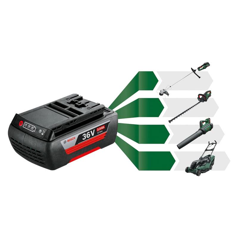 Bosch 36V Lithium-ion Battery Starter Set 2.0ah Battery And AL3620CV Charger - Black Secondary image