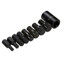 Blue Spot Tools 1/2 Inch Impact Spline Bits (M6-M18) 9 Piece