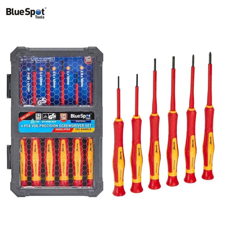 Blue Spot Tools VDE Precision Screwdriver Set 6 Piece Main image