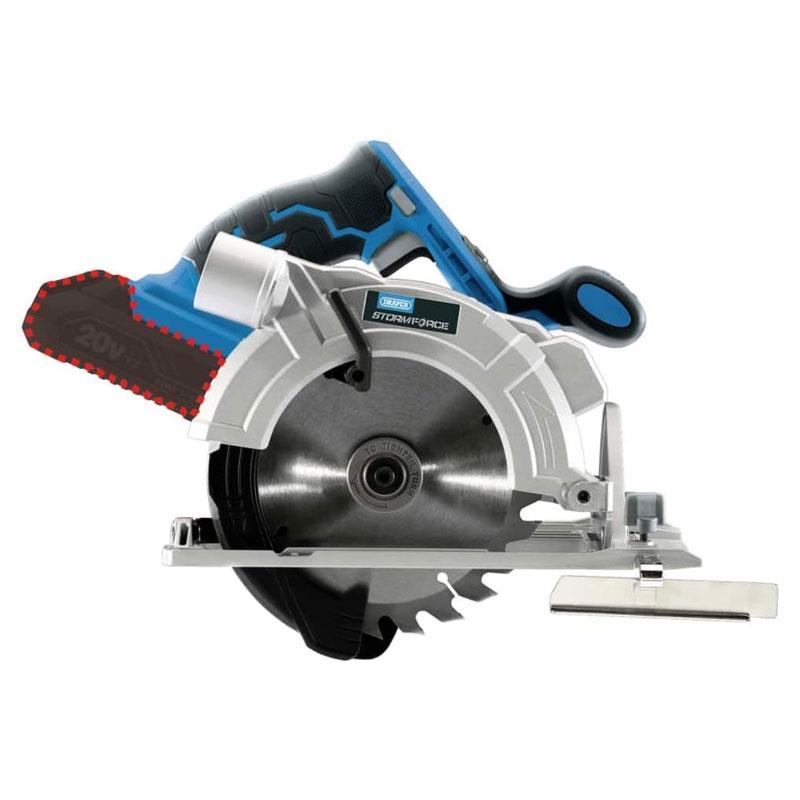 Draper Storm Force 20V Circular Saw Bare Unit