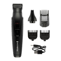 Remington 10-In-1 All-In-One Trimmer Multi-Grooming Kit 5 Attachments Black