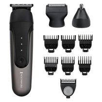 Remington ONE 10-In-1 Head & Body Multi-Groomer Waterproof 7 Combs Silver/Black