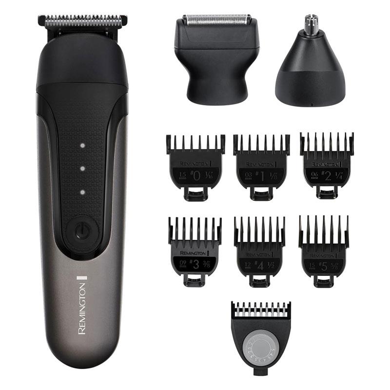 Remington ONE 10-In-1 Head & Body Multi-Groomer Waterproof 7 Combs Silver/Black